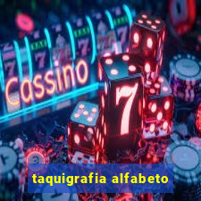 taquigrafia alfabeto